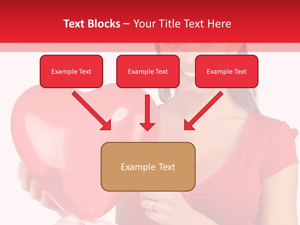 Portrait Happiness Caucasian PowerPoint Template