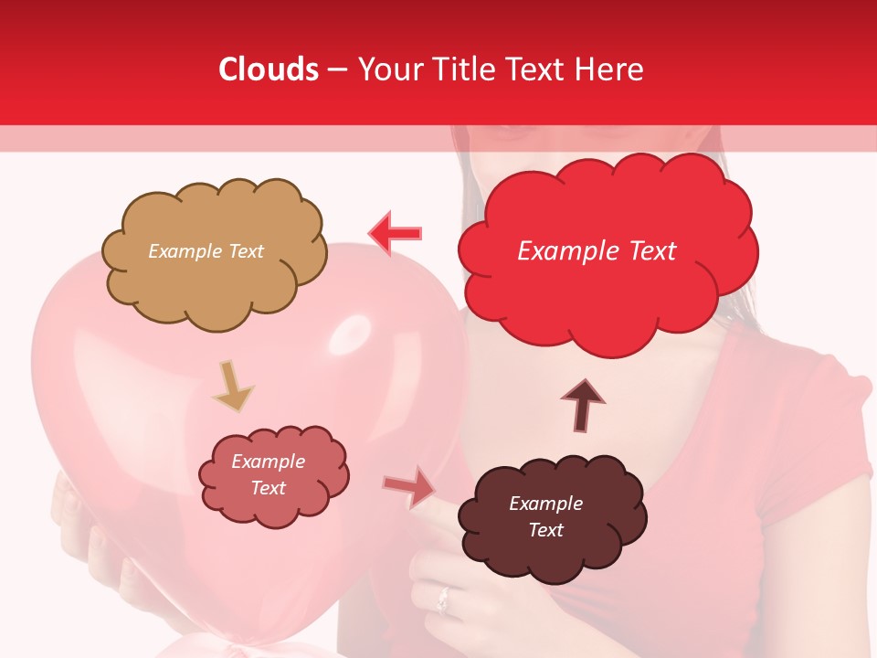 Portrait Happiness Caucasian PowerPoint Template