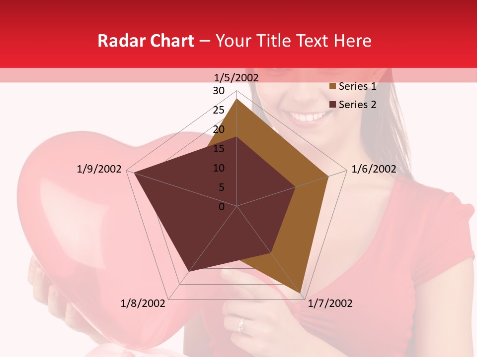 Portrait Happiness Caucasian PowerPoint Template