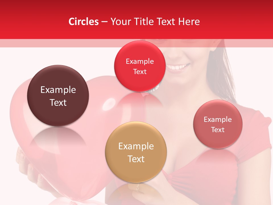 Portrait Happiness Caucasian PowerPoint Template