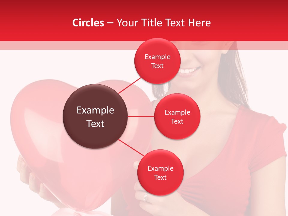 Portrait Happiness Caucasian PowerPoint Template