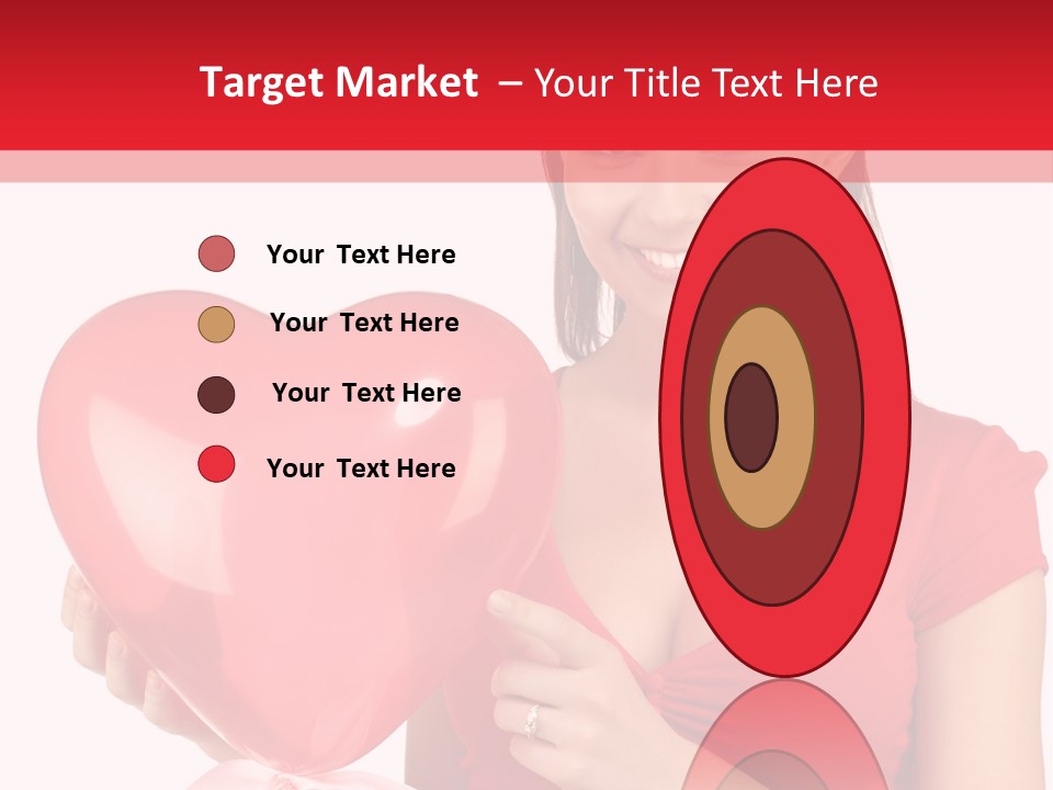 Portrait Happiness Caucasian PowerPoint Template