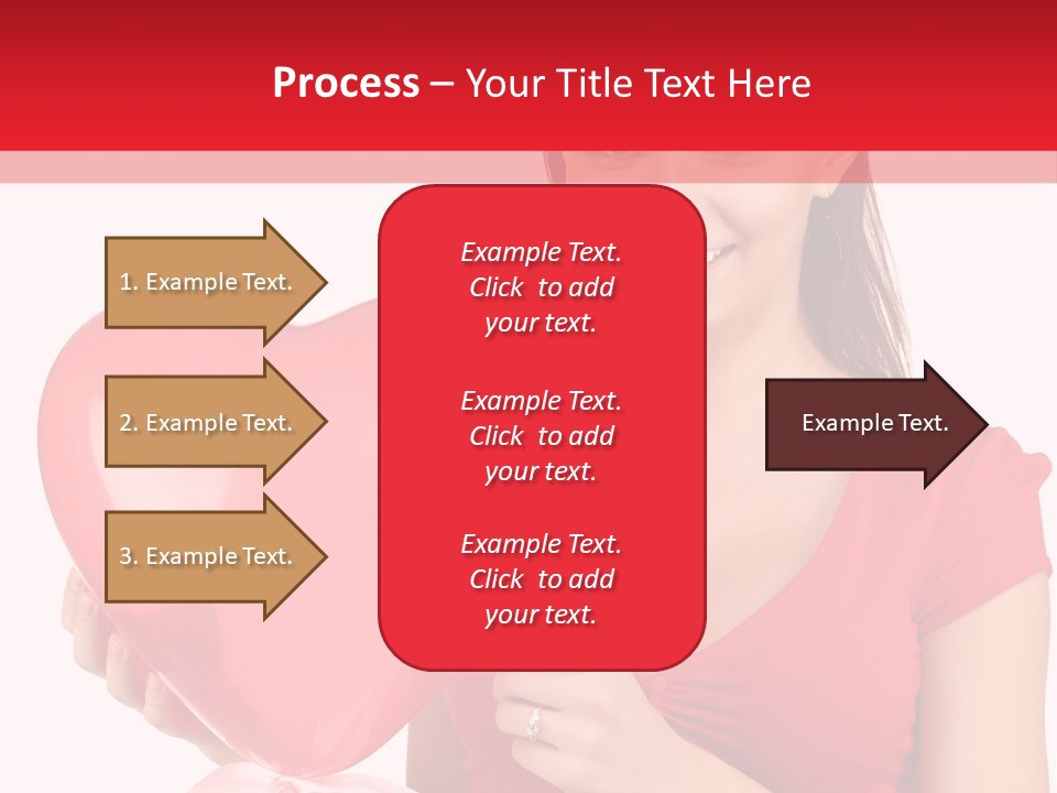 Portrait Happiness Caucasian PowerPoint Template