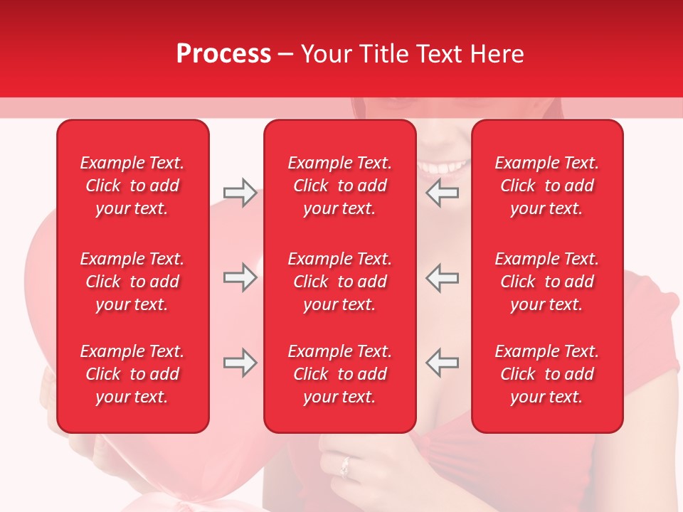 Portrait Happiness Caucasian PowerPoint Template