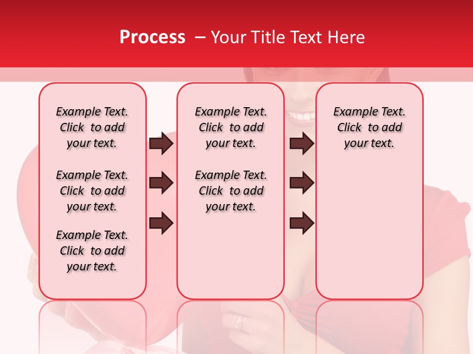 Portrait Happiness Caucasian PowerPoint Template