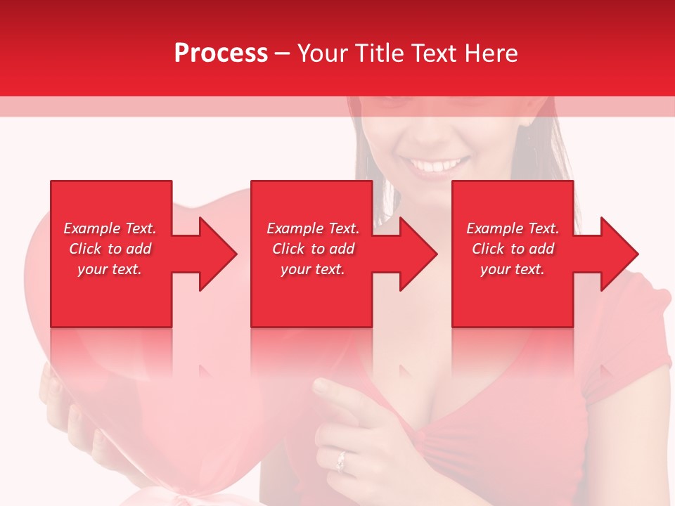 Portrait Happiness Caucasian PowerPoint Template