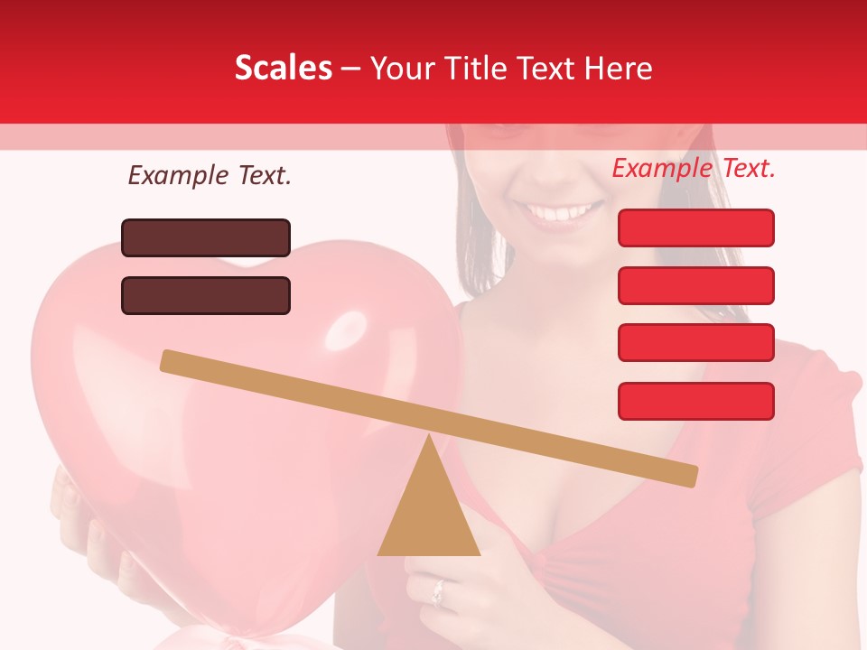 Portrait Happiness Caucasian PowerPoint Template