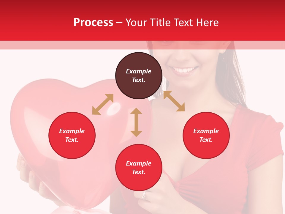 Portrait Happiness Caucasian PowerPoint Template