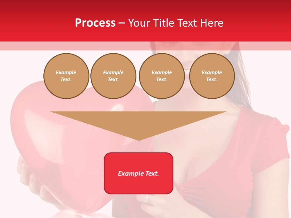 Portrait Happiness Caucasian PowerPoint Template