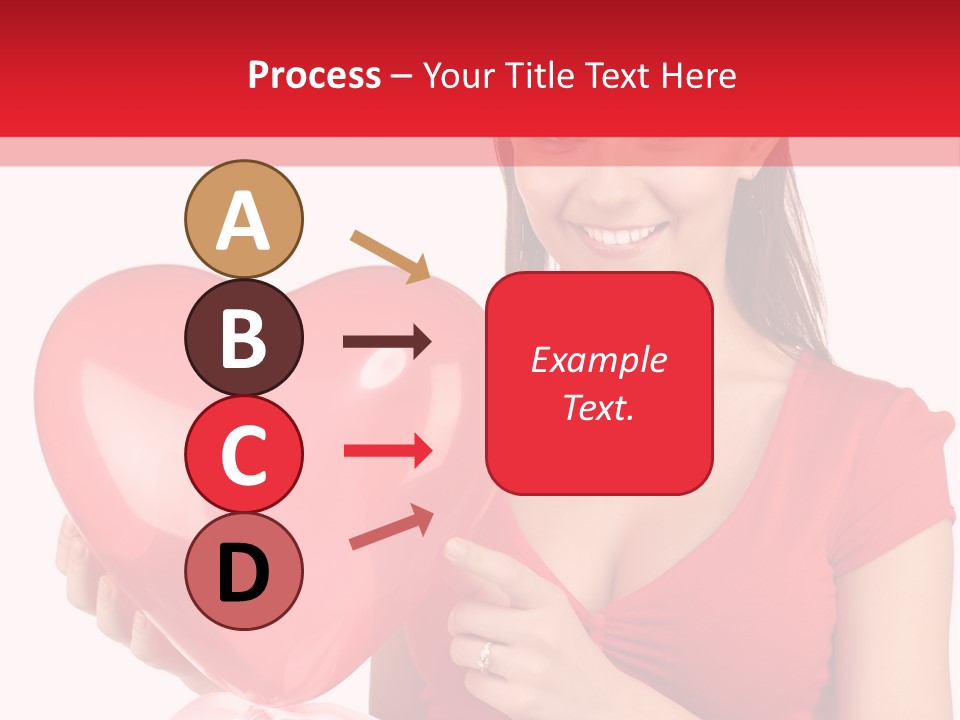 Portrait Happiness Caucasian PowerPoint Template