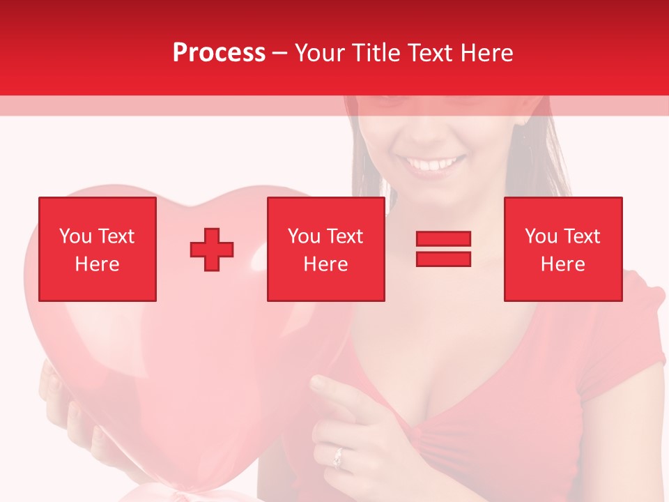 Portrait Happiness Caucasian PowerPoint Template