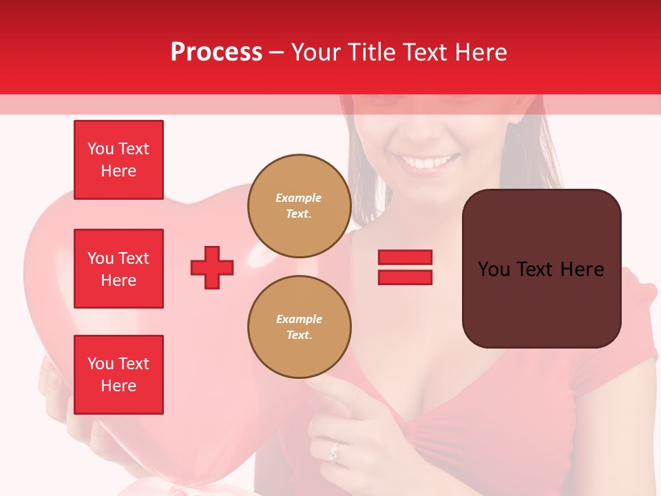 Portrait Happiness Caucasian PowerPoint Template