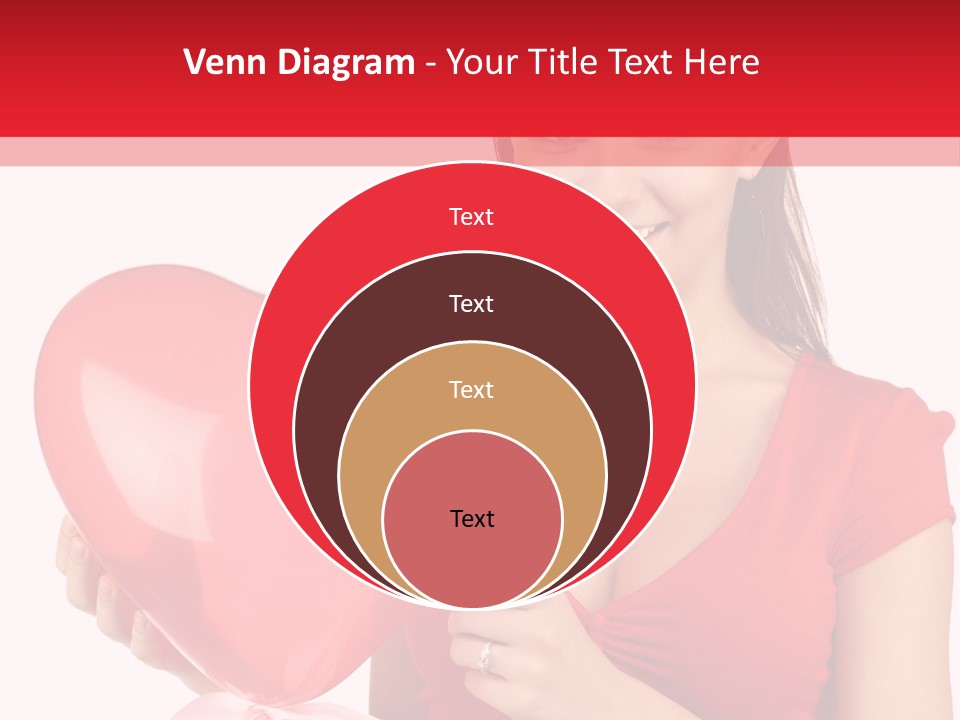 Portrait Happiness Caucasian PowerPoint Template