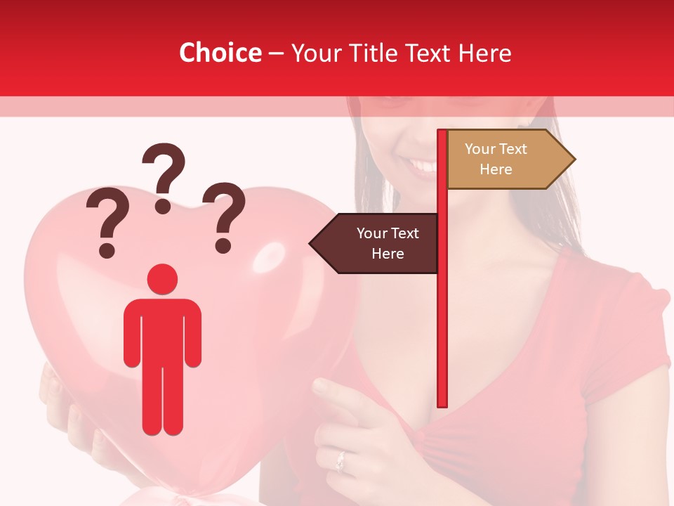 Portrait Happiness Caucasian PowerPoint Template