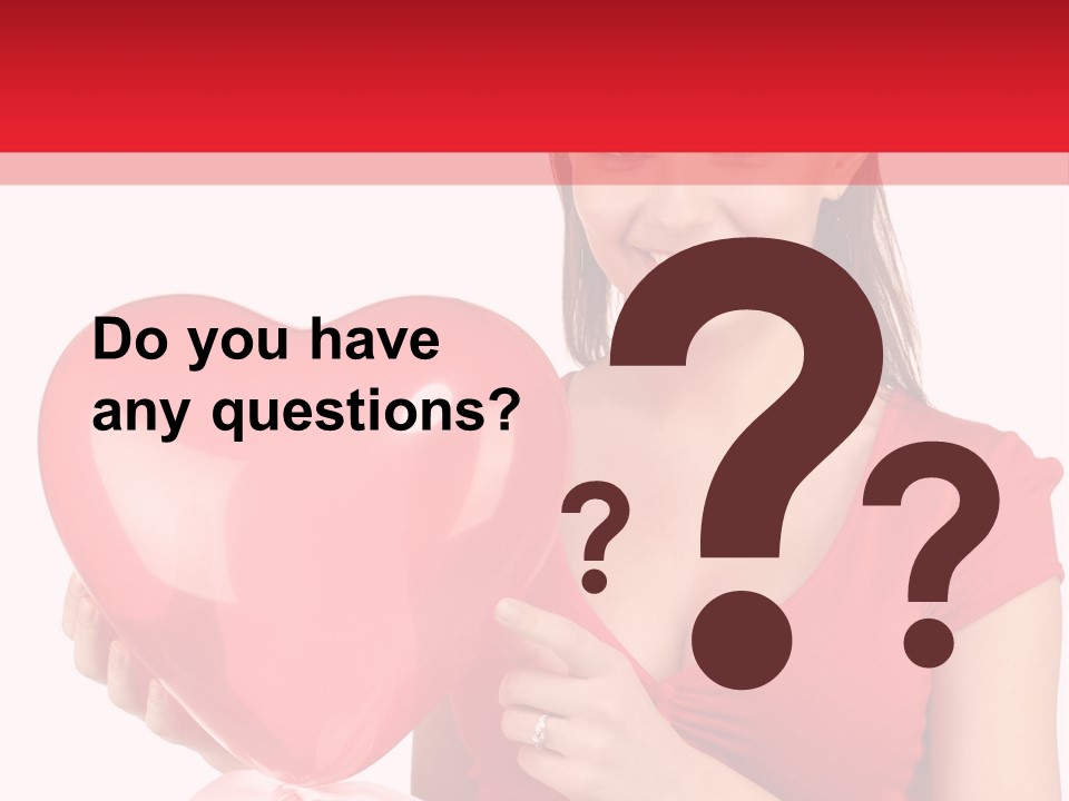 Portrait Happiness Caucasian PowerPoint Template