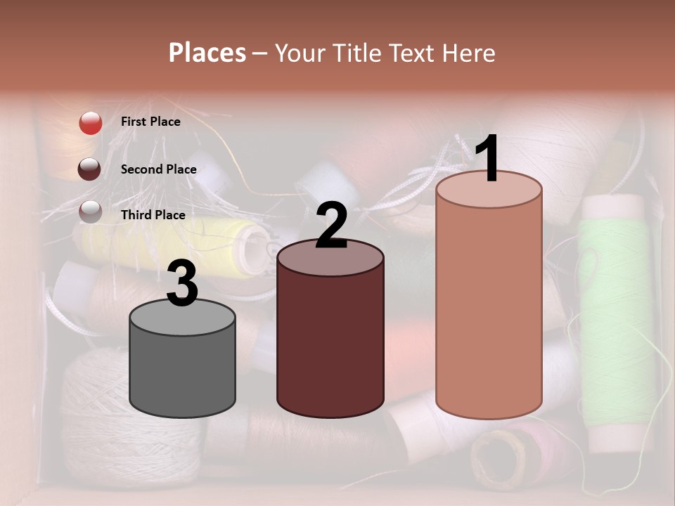 Scissors Equipment Textile PowerPoint Template