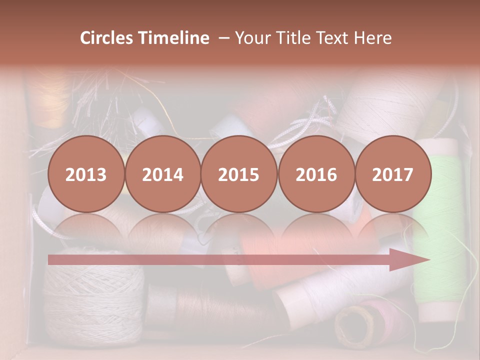 Scissors Equipment Textile PowerPoint Template