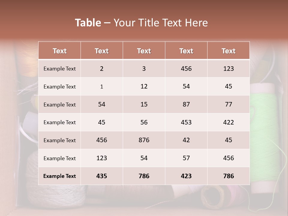 Scissors Equipment Textile PowerPoint Template