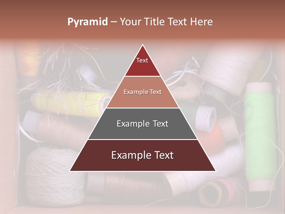 Scissors Equipment Textile PowerPoint Template