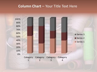 Scissors Equipment Textile PowerPoint Template