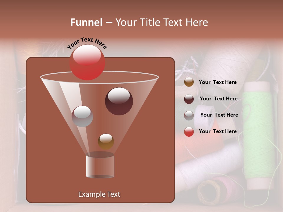 Scissors Equipment Textile PowerPoint Template