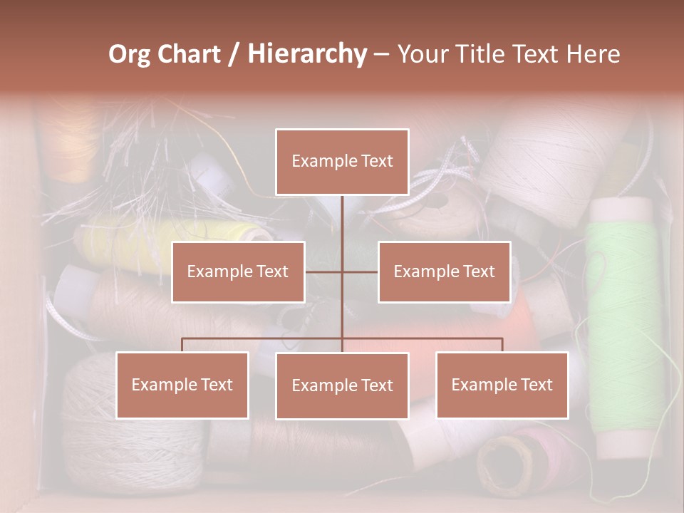 Scissors Equipment Textile PowerPoint Template