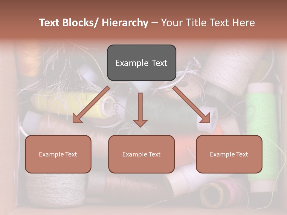 Scissors Equipment Textile PowerPoint Template