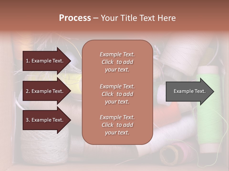 Scissors Equipment Textile PowerPoint Template