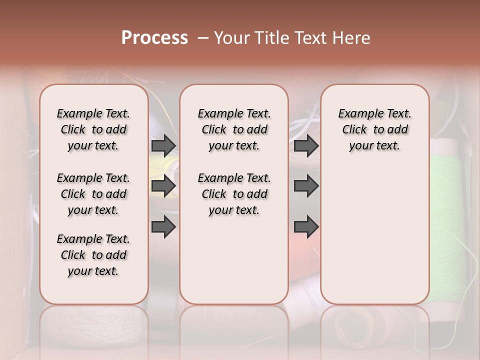 Scissors Equipment Textile PowerPoint Template