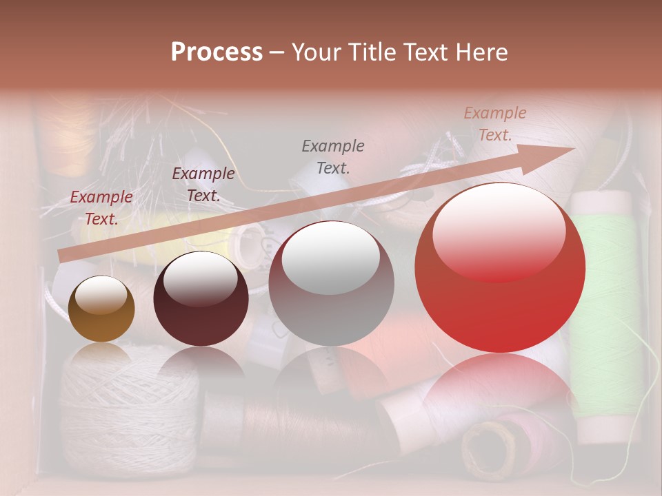 Scissors Equipment Textile PowerPoint Template