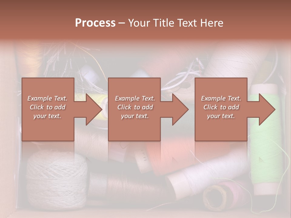 Scissors Equipment Textile PowerPoint Template