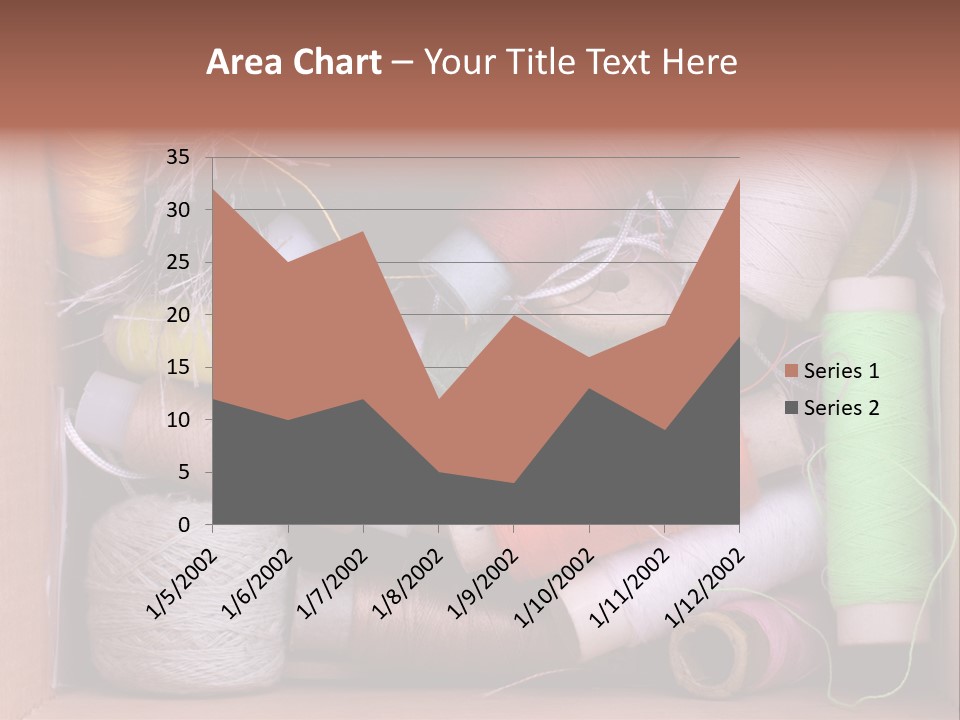 Scissors Equipment Textile PowerPoint Template