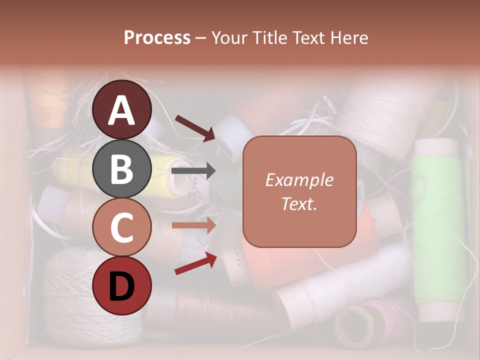 Scissors Equipment Textile PowerPoint Template