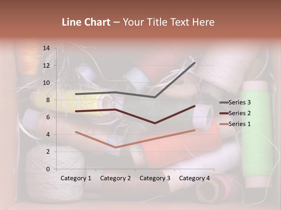 Scissors Equipment Textile PowerPoint Template