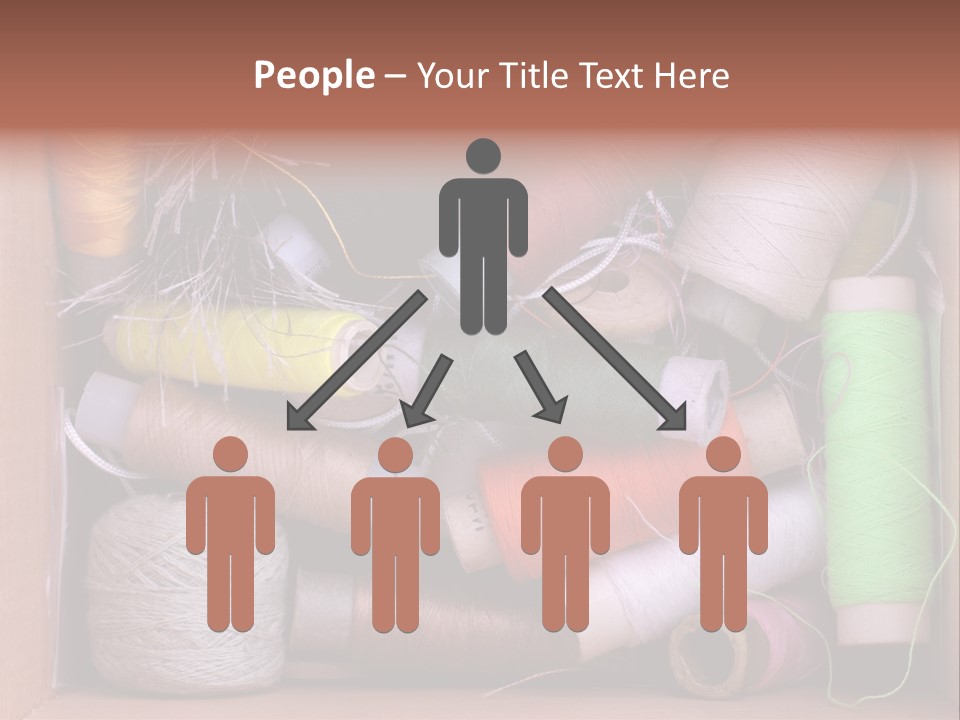 Scissors Equipment Textile PowerPoint Template