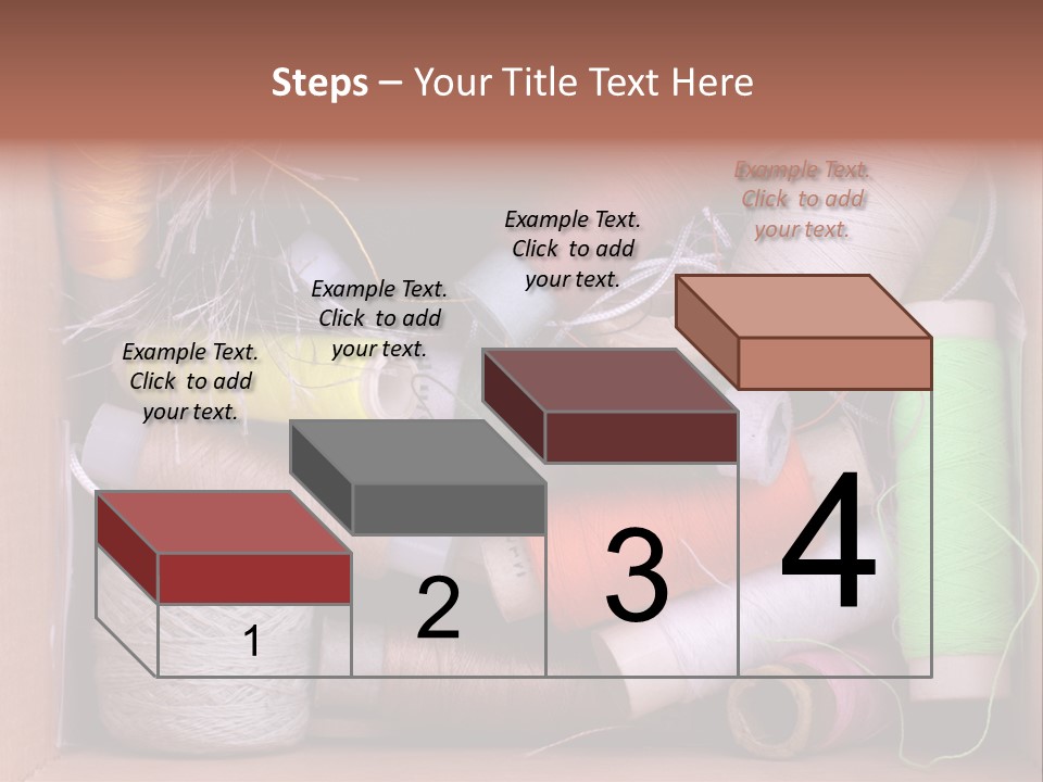 Scissors Equipment Textile PowerPoint Template
