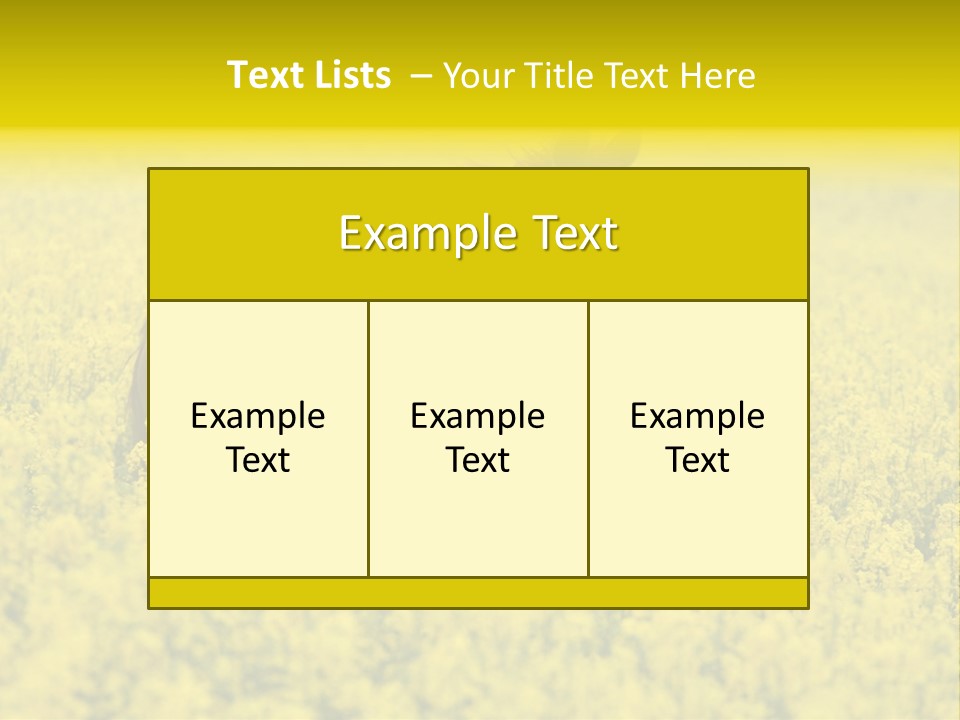 Horse In Flowers PowerPoint Template