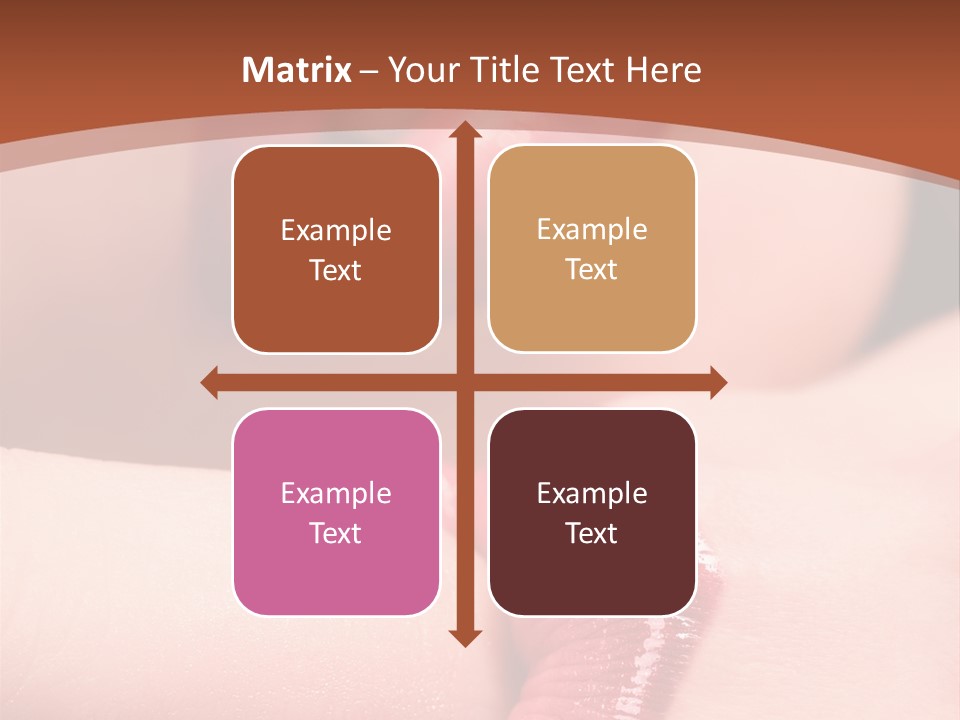 Beautiful Lips PowerPoint Template