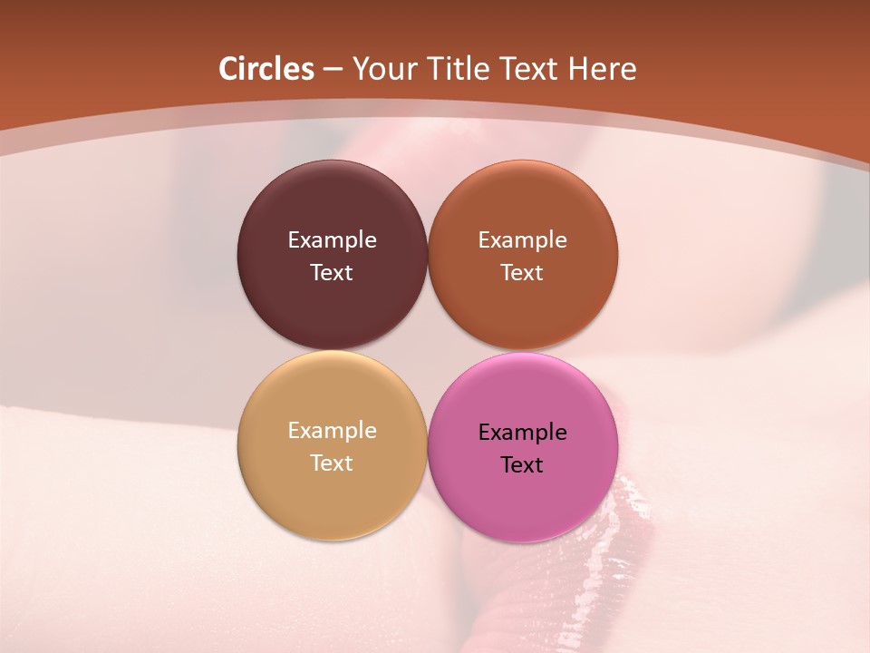 Beautiful Lips PowerPoint Template