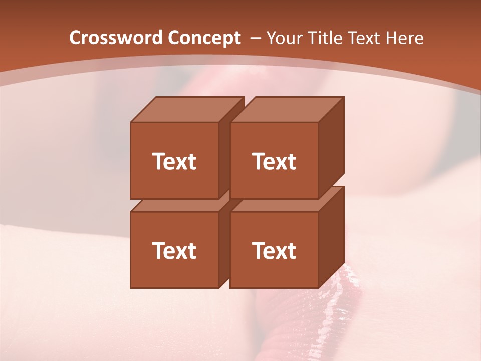 Beautiful Lips PowerPoint Template