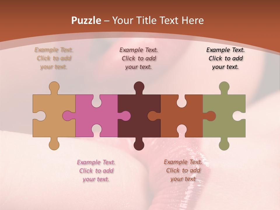 Beautiful Lips PowerPoint Template