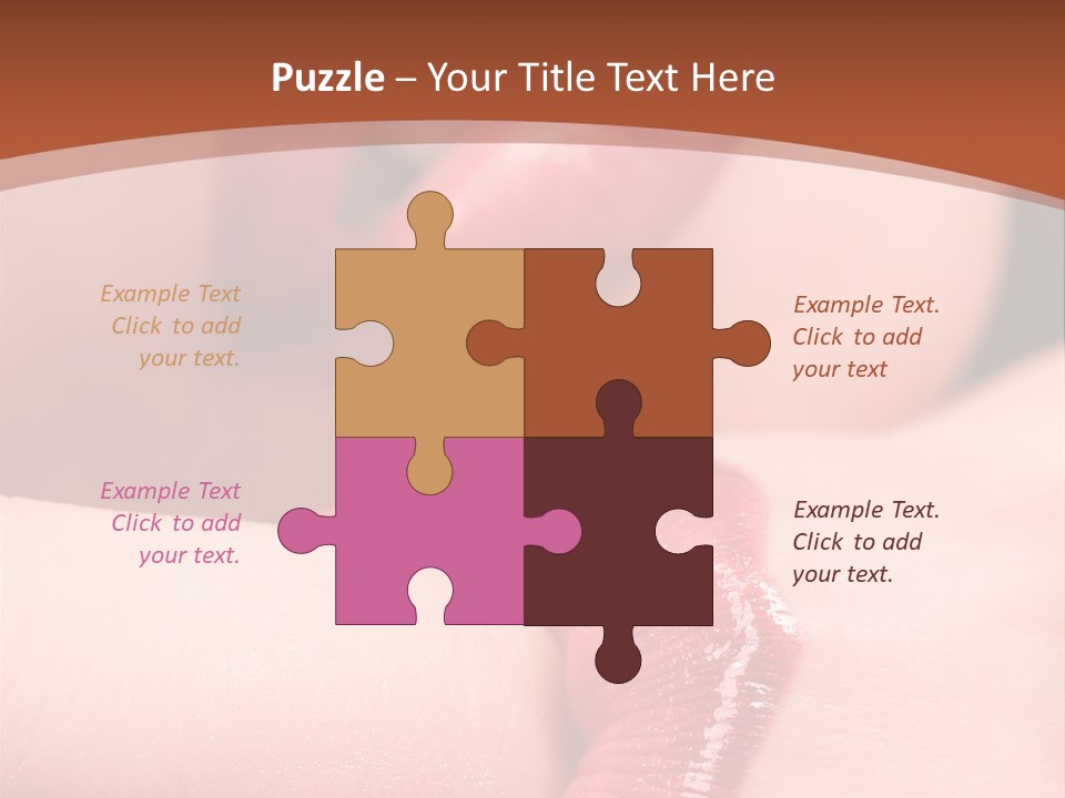 Beautiful Lips PowerPoint Template