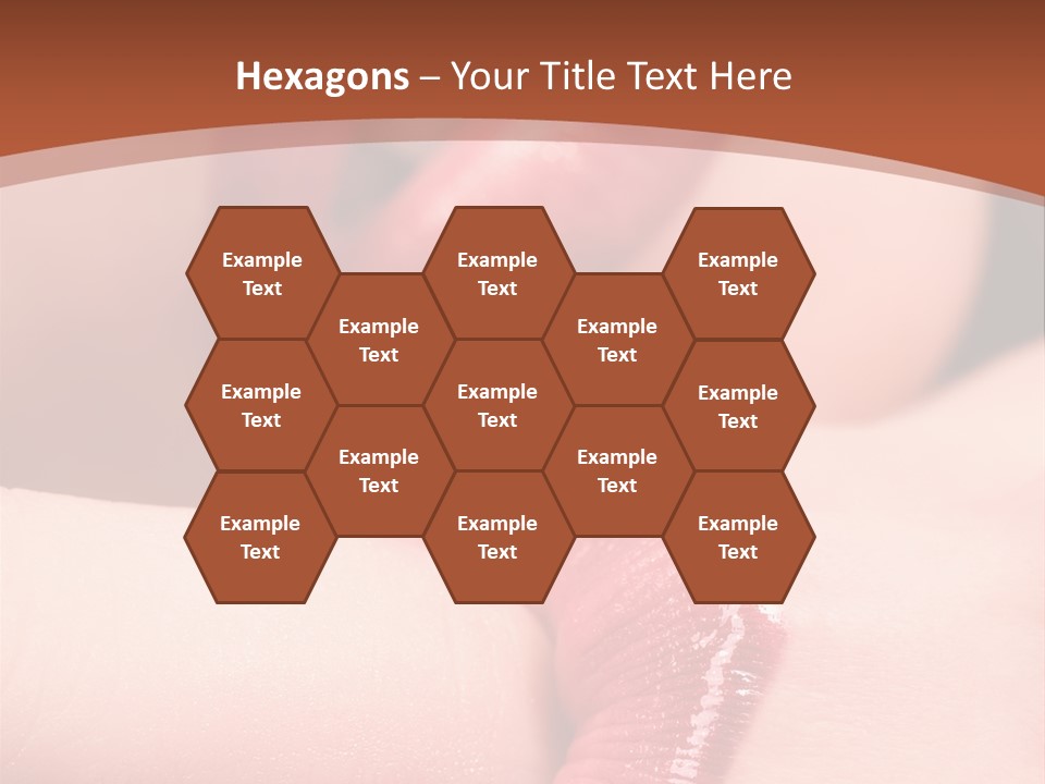 Beautiful Lips PowerPoint Template