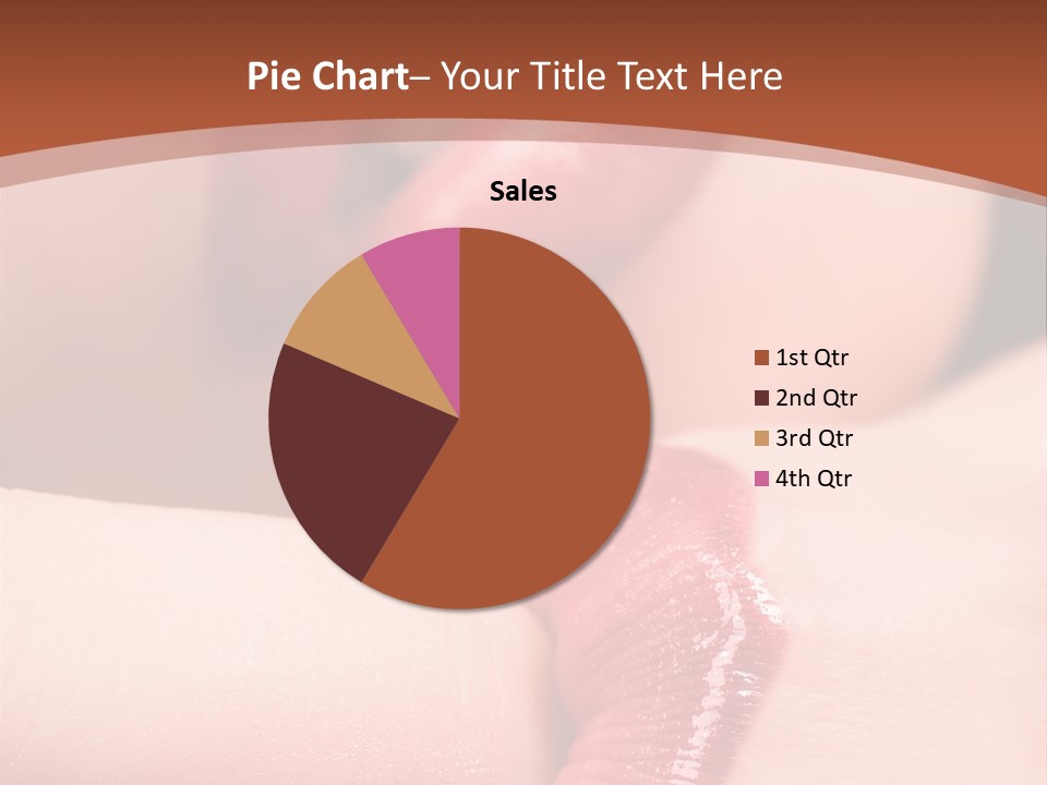 Beautiful Lips PowerPoint Template