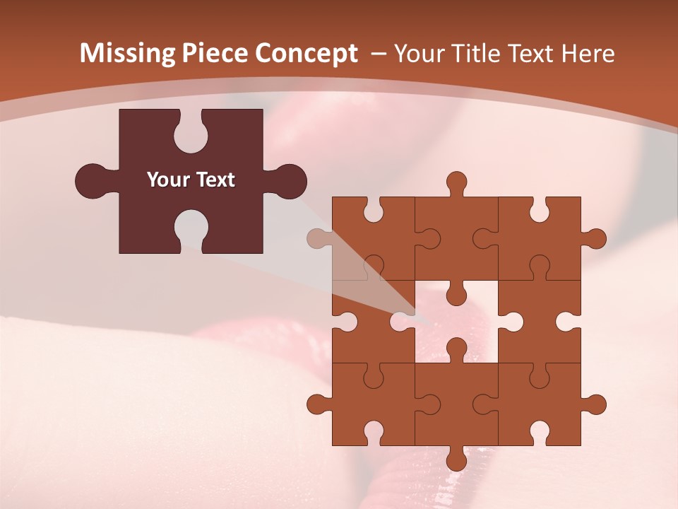 Beautiful Lips PowerPoint Template