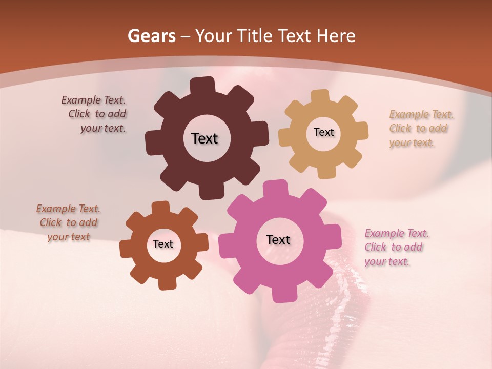 Beautiful Lips PowerPoint Template