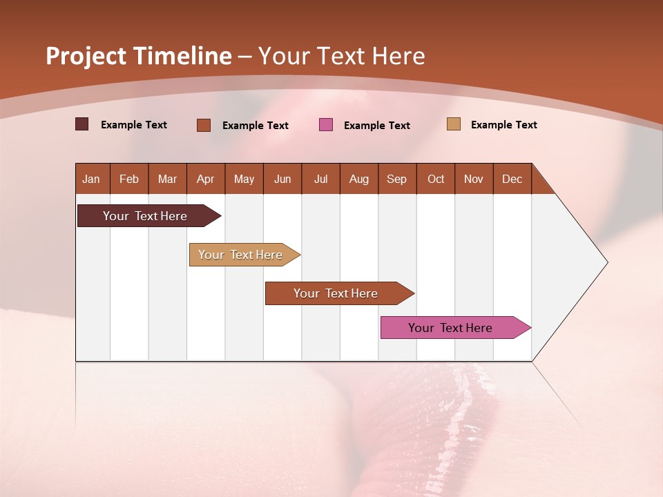 Beautiful Lips PowerPoint Template