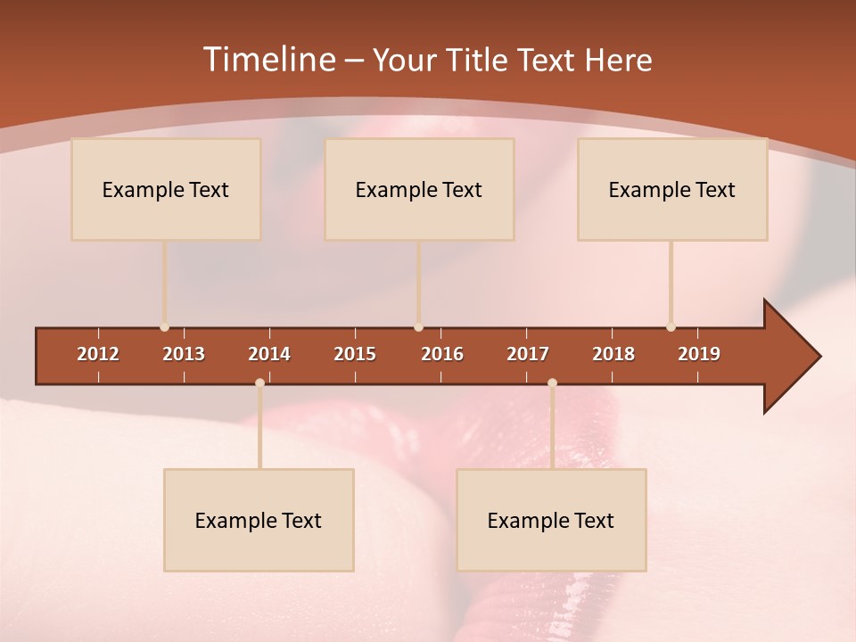 Beautiful Lips PowerPoint Template