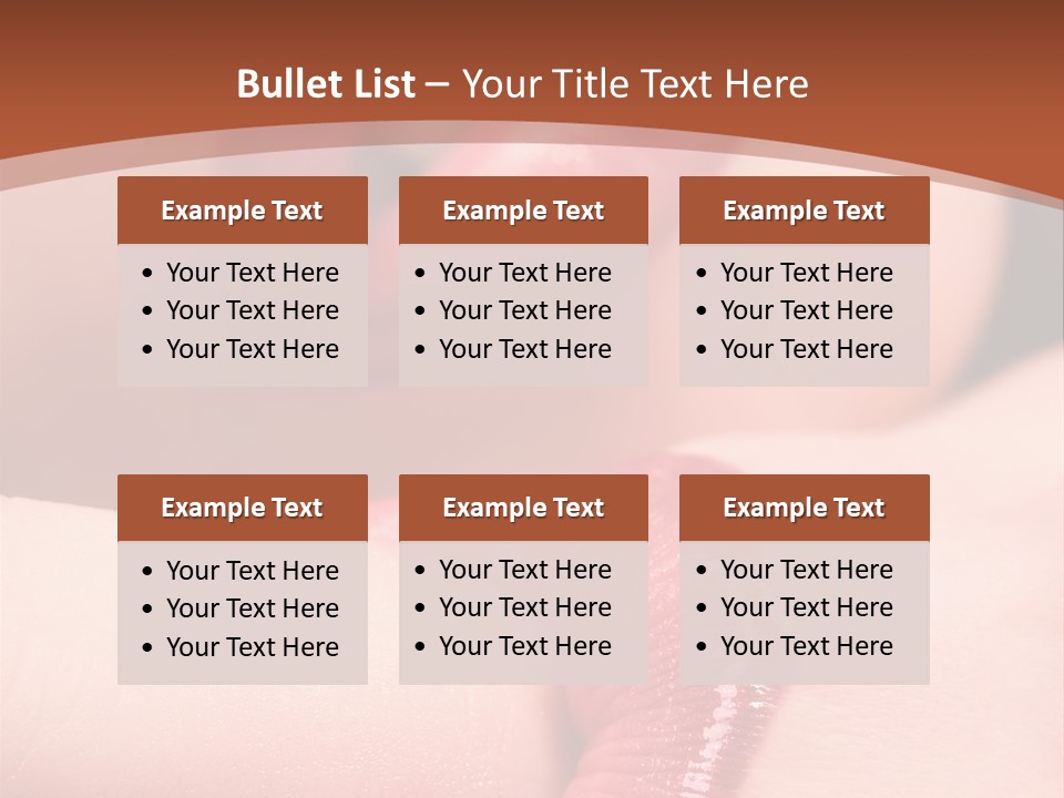 Beautiful Lips PowerPoint Template