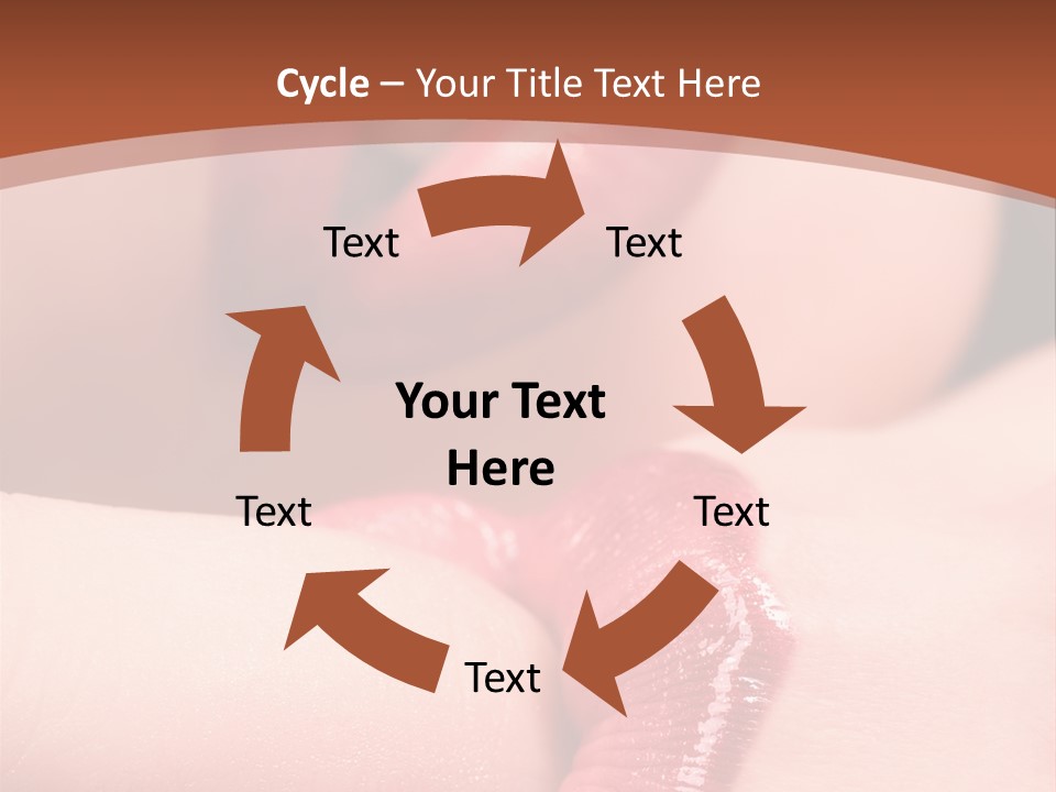 Beautiful Lips PowerPoint Template